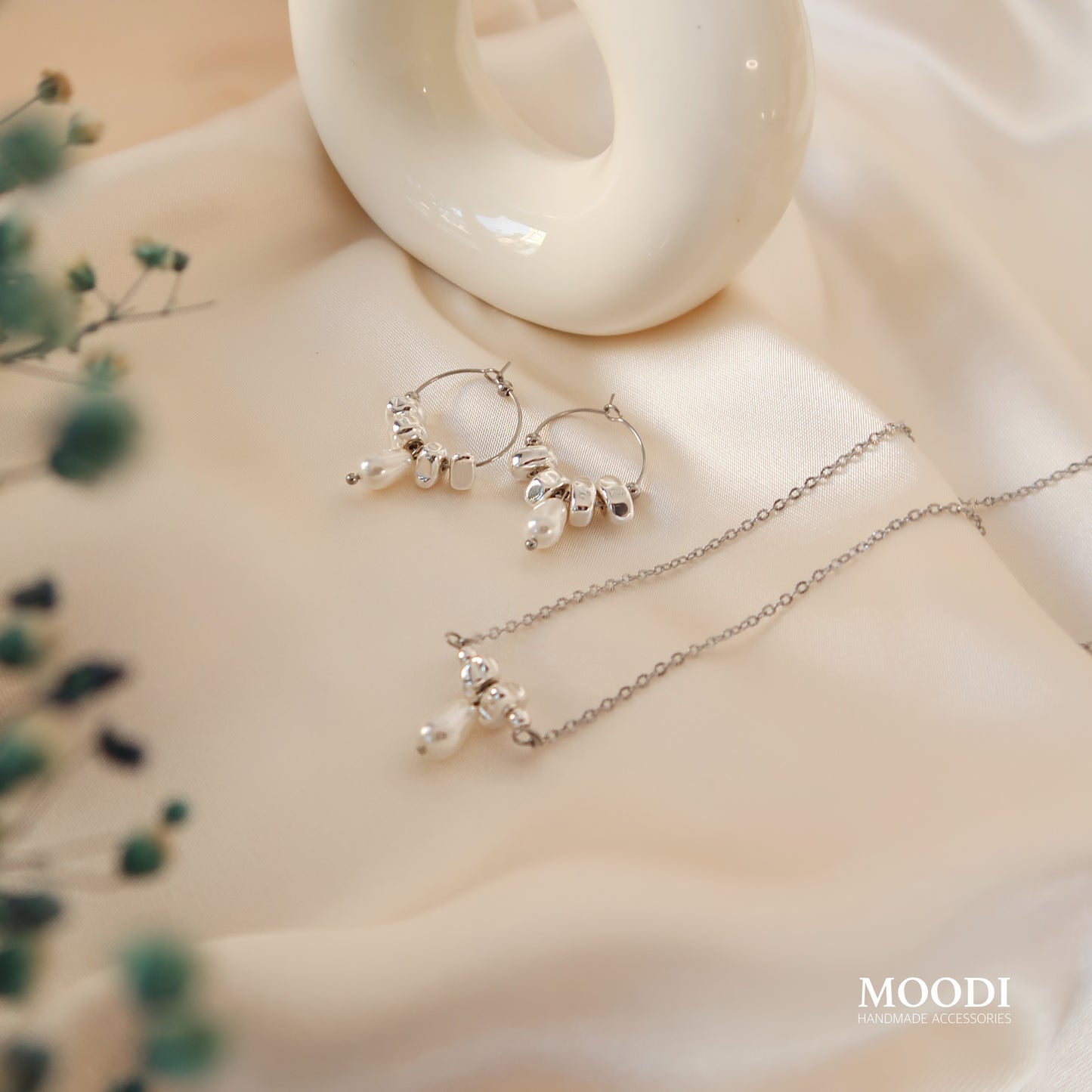 Колие "IceLover"с хематити