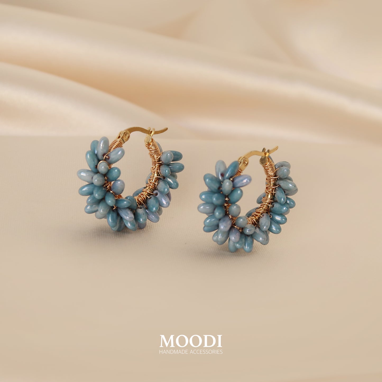 Обеци Hoops special "Capri"