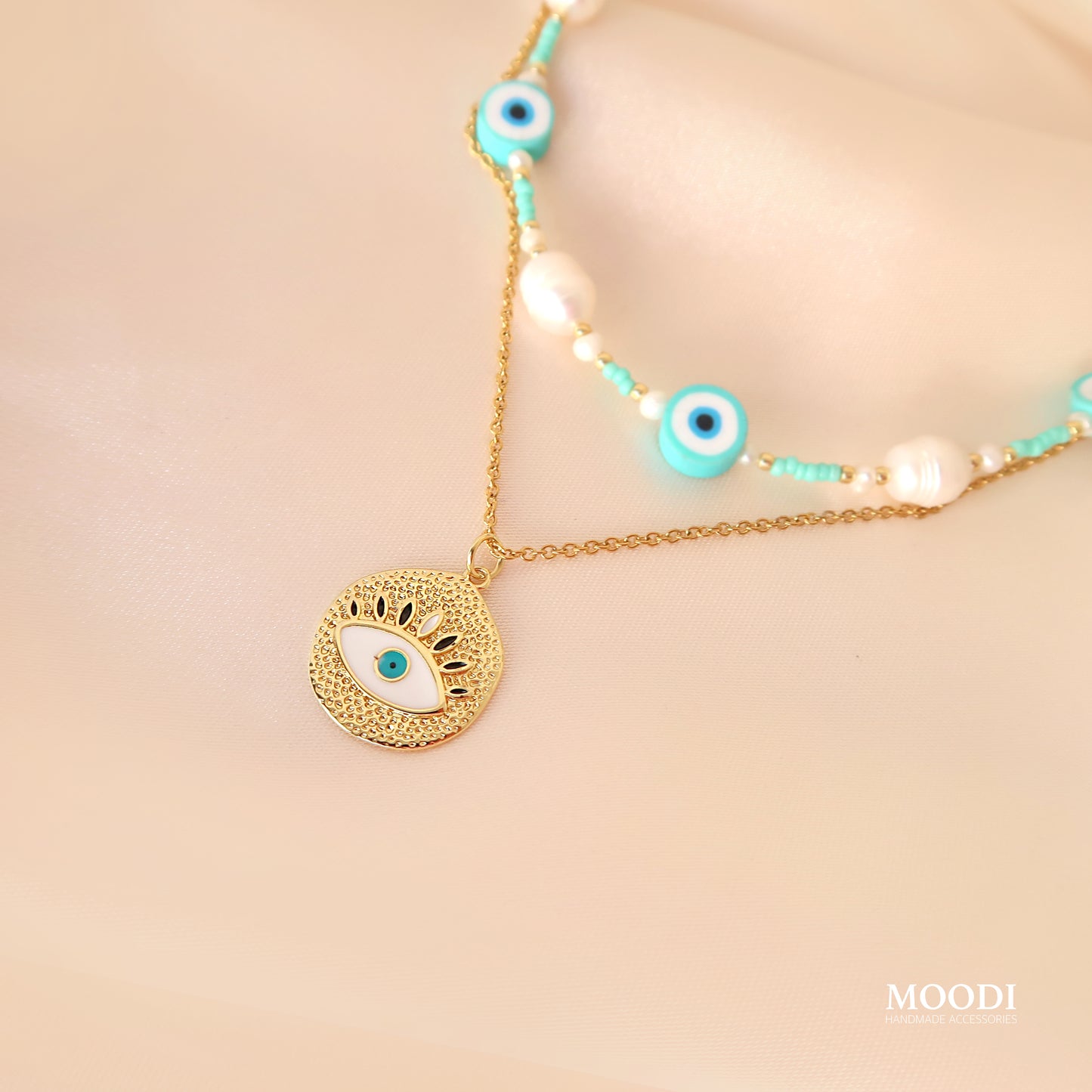 Колие "Еye - Turquoise"