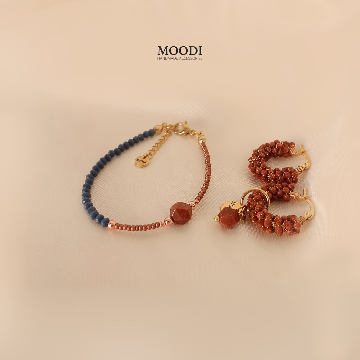 Обеци Hoop Goldstone