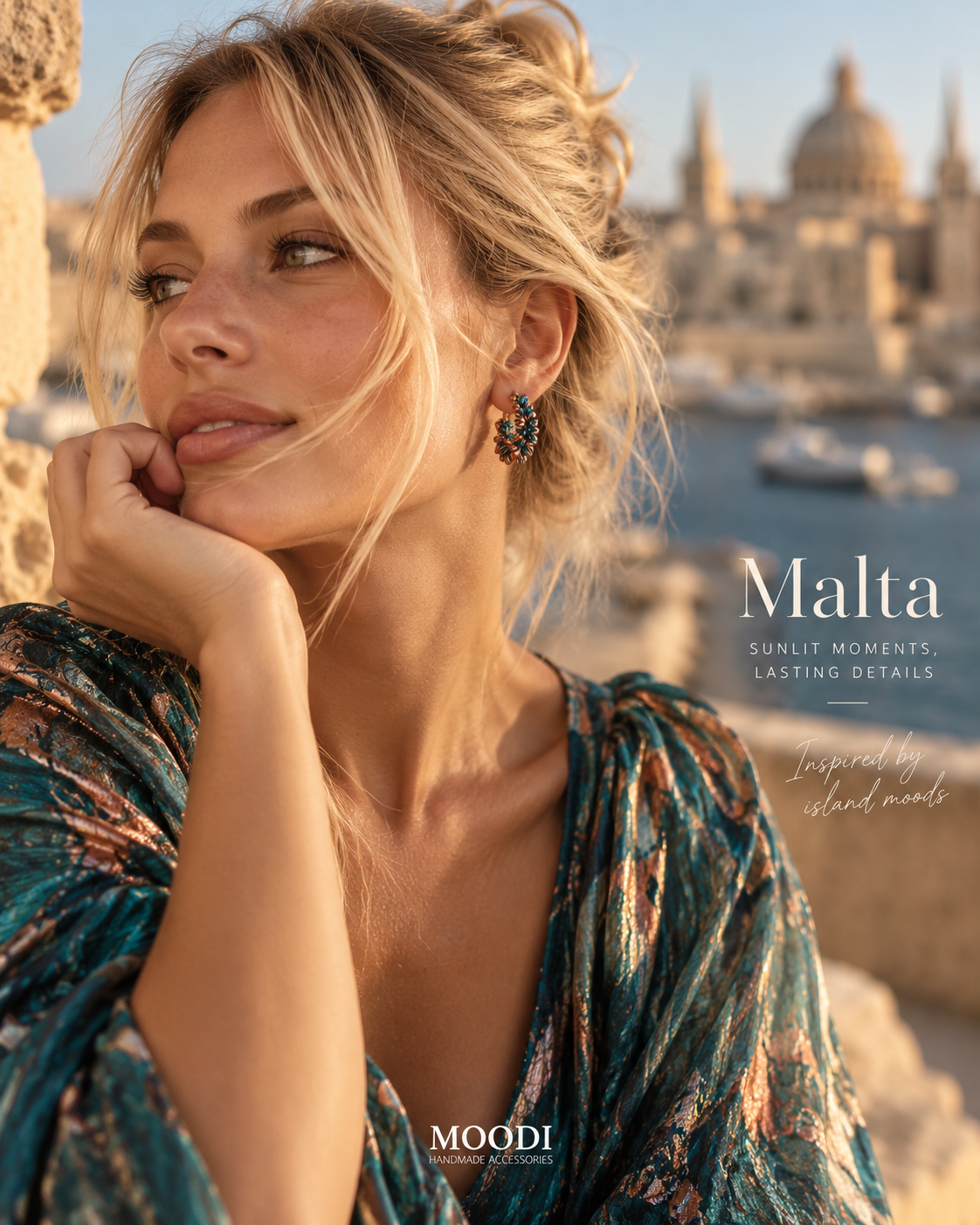 Обеци Hoops Special "Malta"