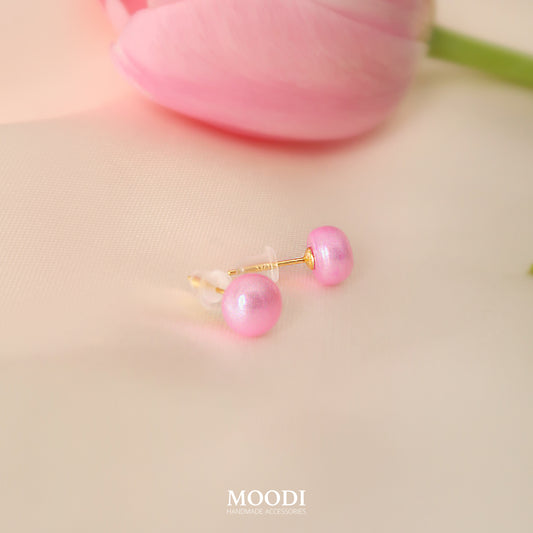 Обеци Sud Baby Pink