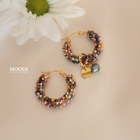 Обеци Hoop "Thalia"