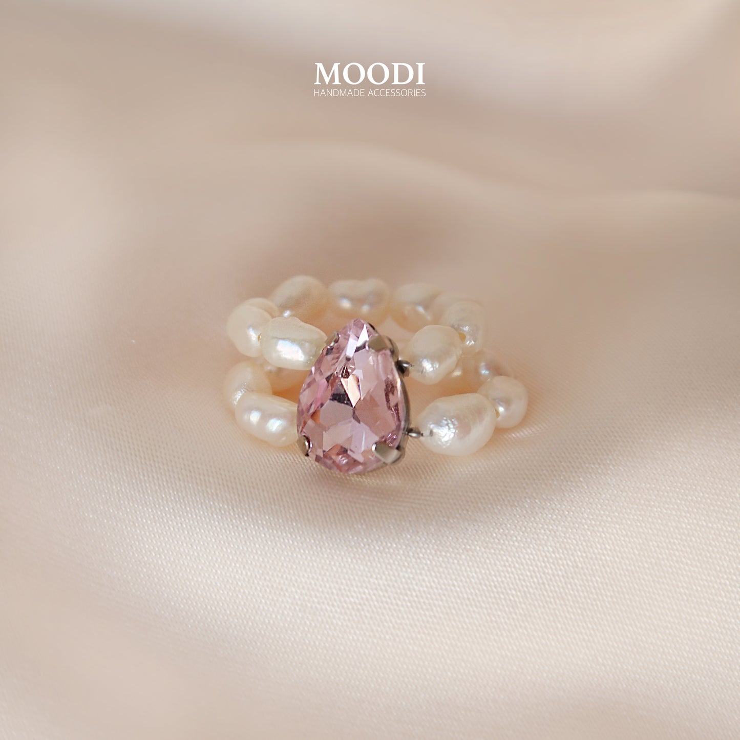 Пръстен "Drop - PINK"