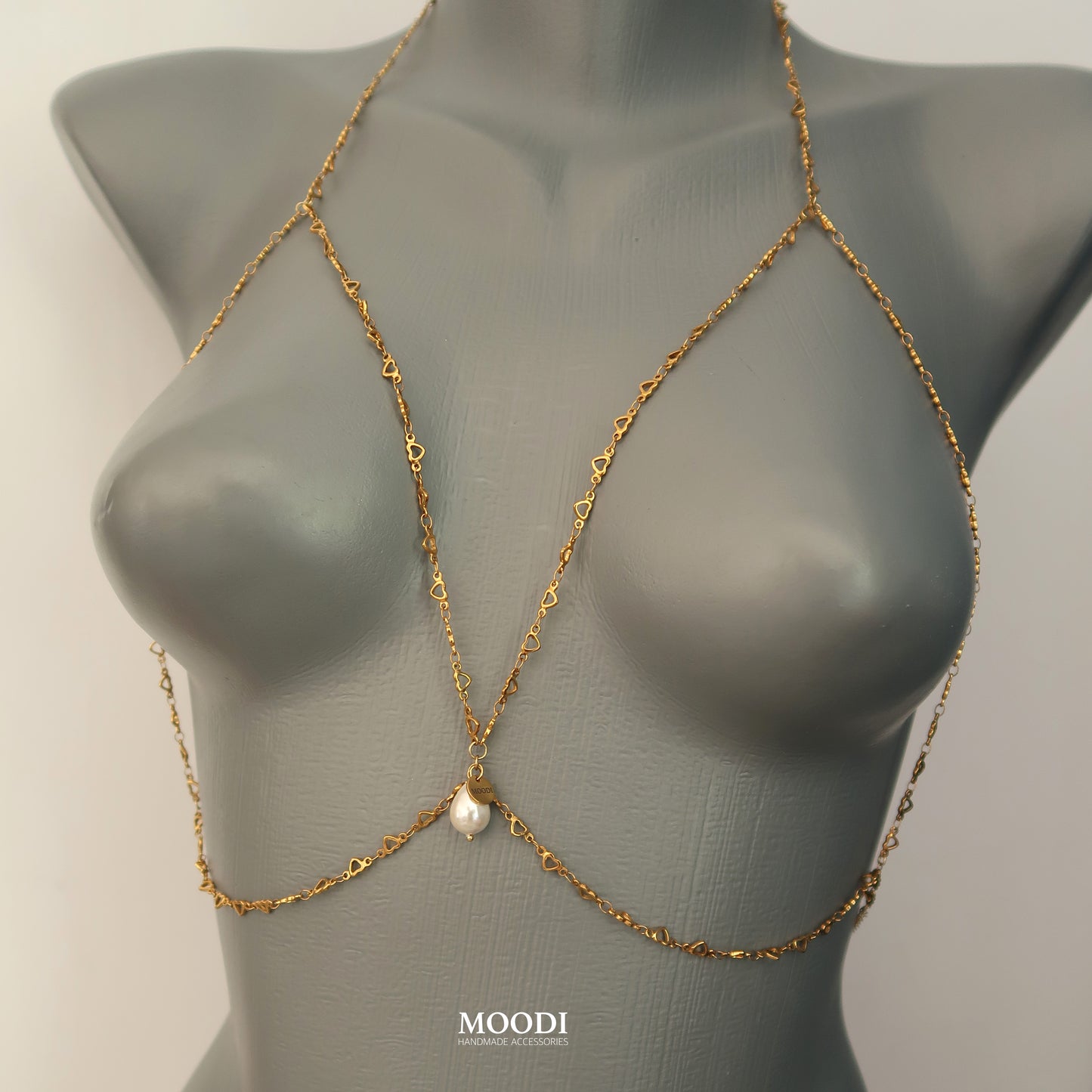 Body jewelry "Heartish "