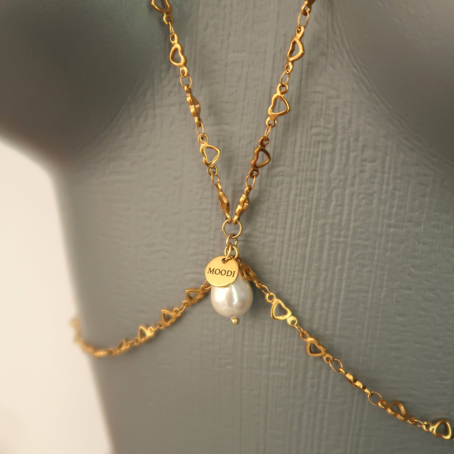 Body jewelry "Heartish "