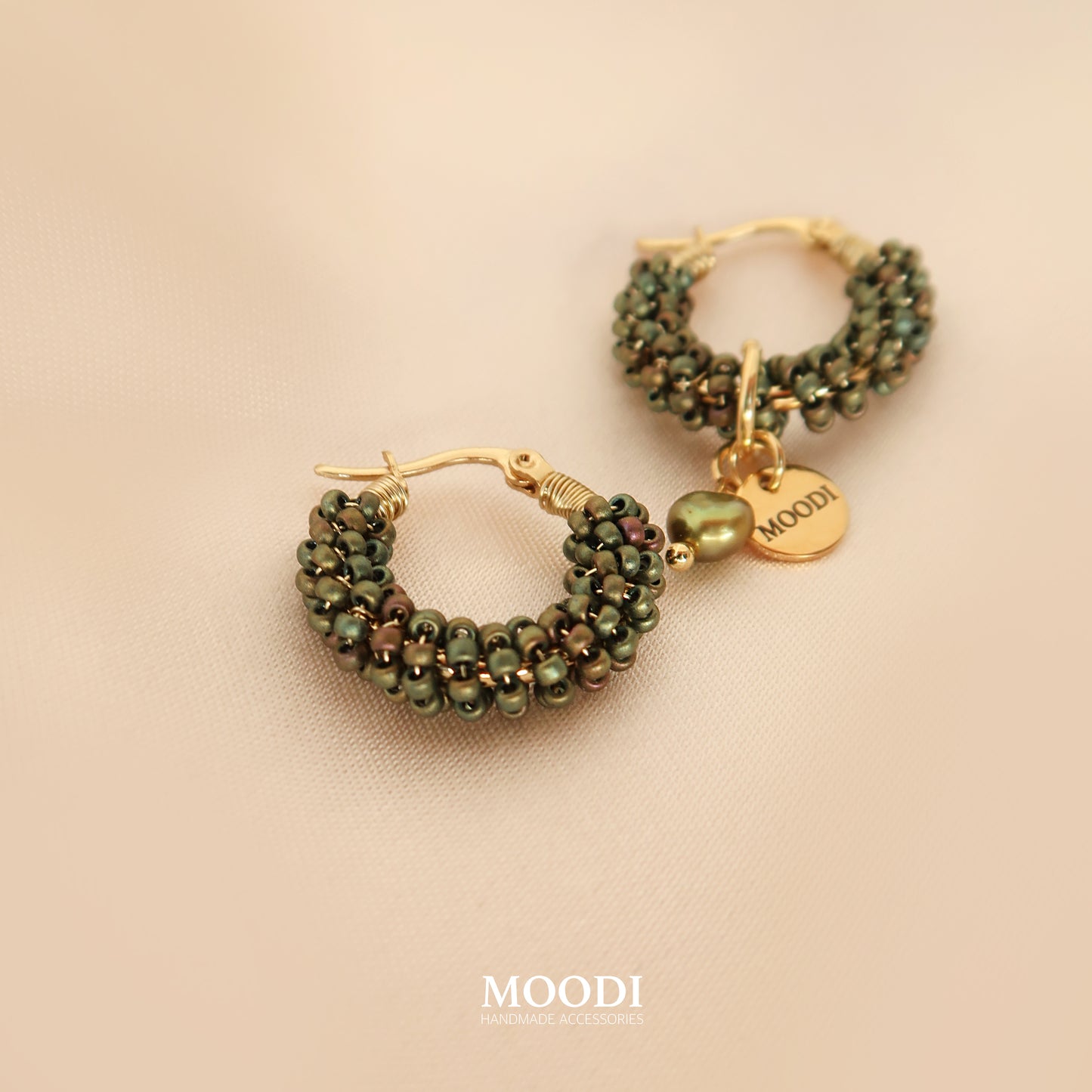 Обеци "Verd antique"