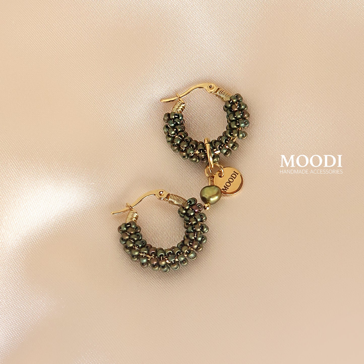 Обеци "Verd antique"