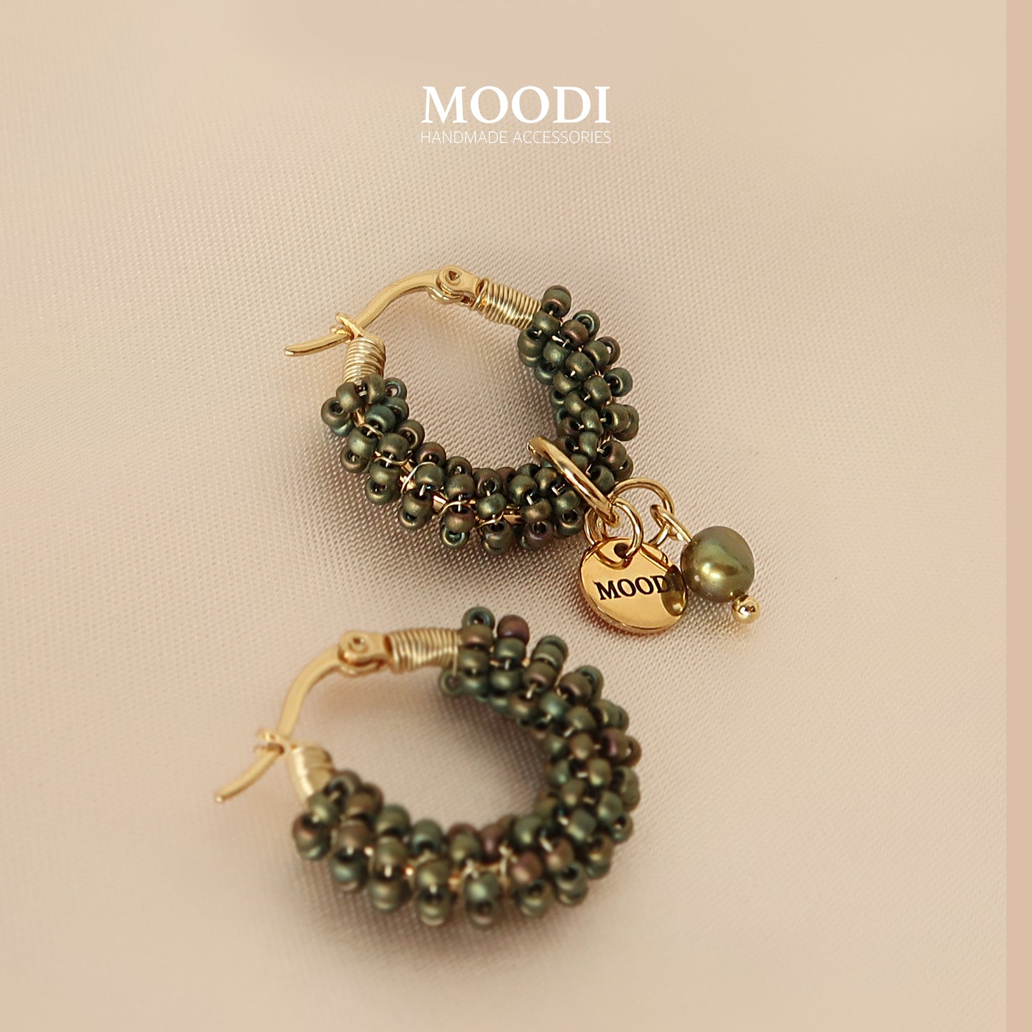 Обеци "Verd antique"