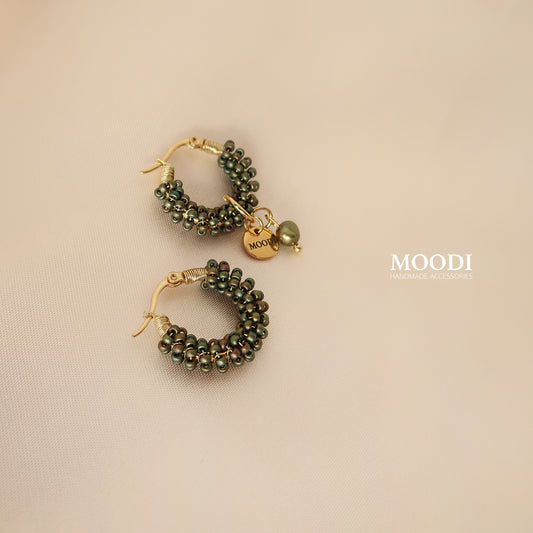 Обеци "Verd antique"