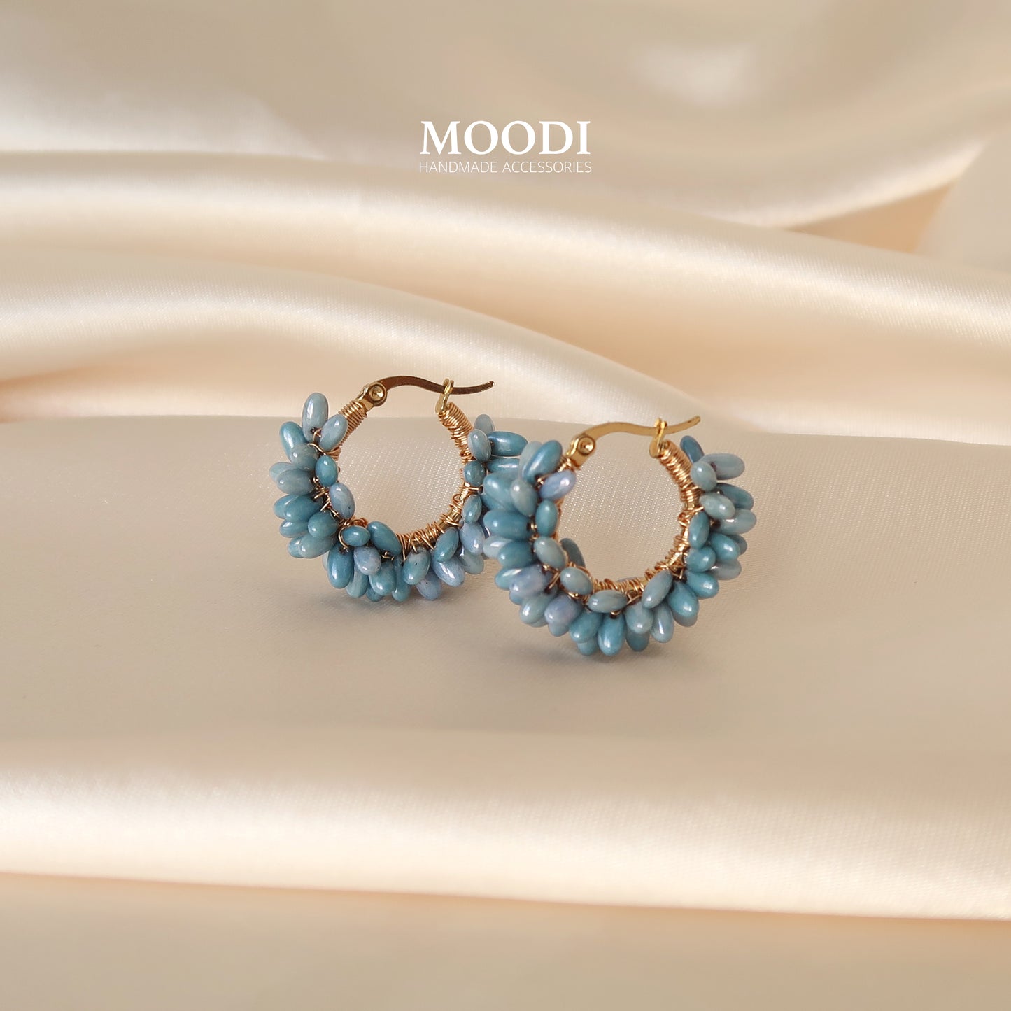 Обеци Hoops special "Capri"