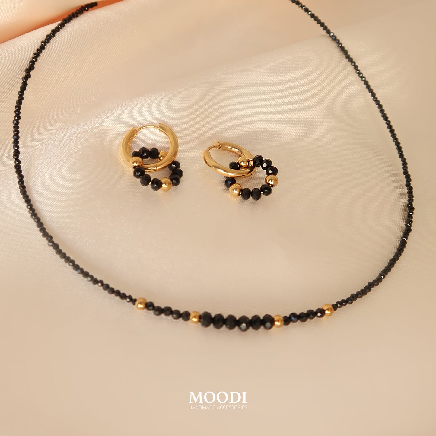 Колие от Черен Турмалин