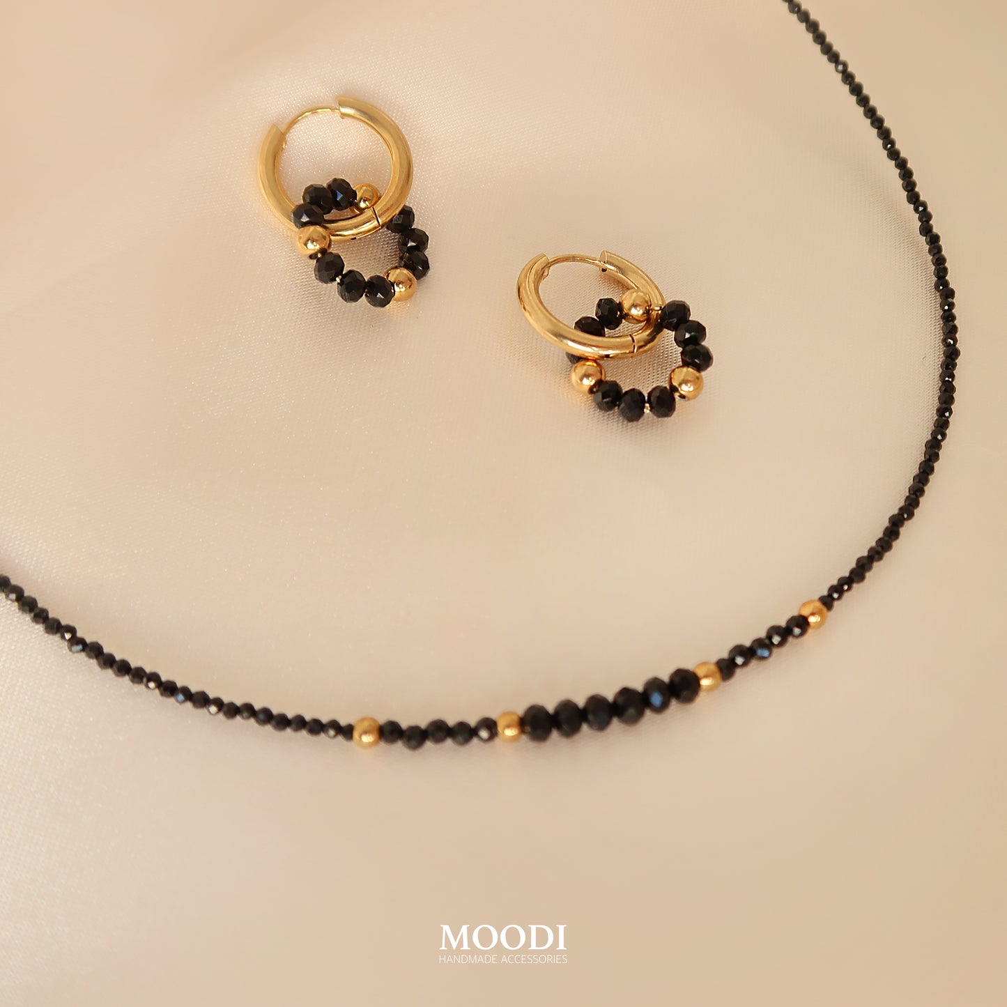 Колие от Черен Турмалин