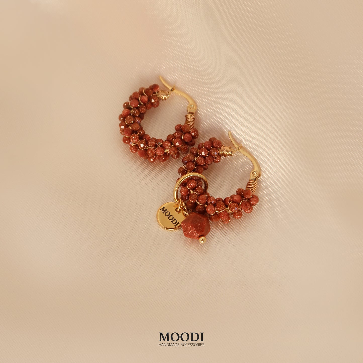 Обеци Hoop Goldstone