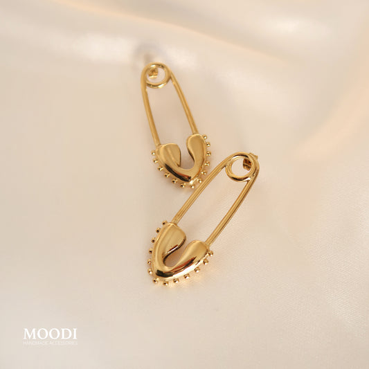 Обеци "Large Secret pin"