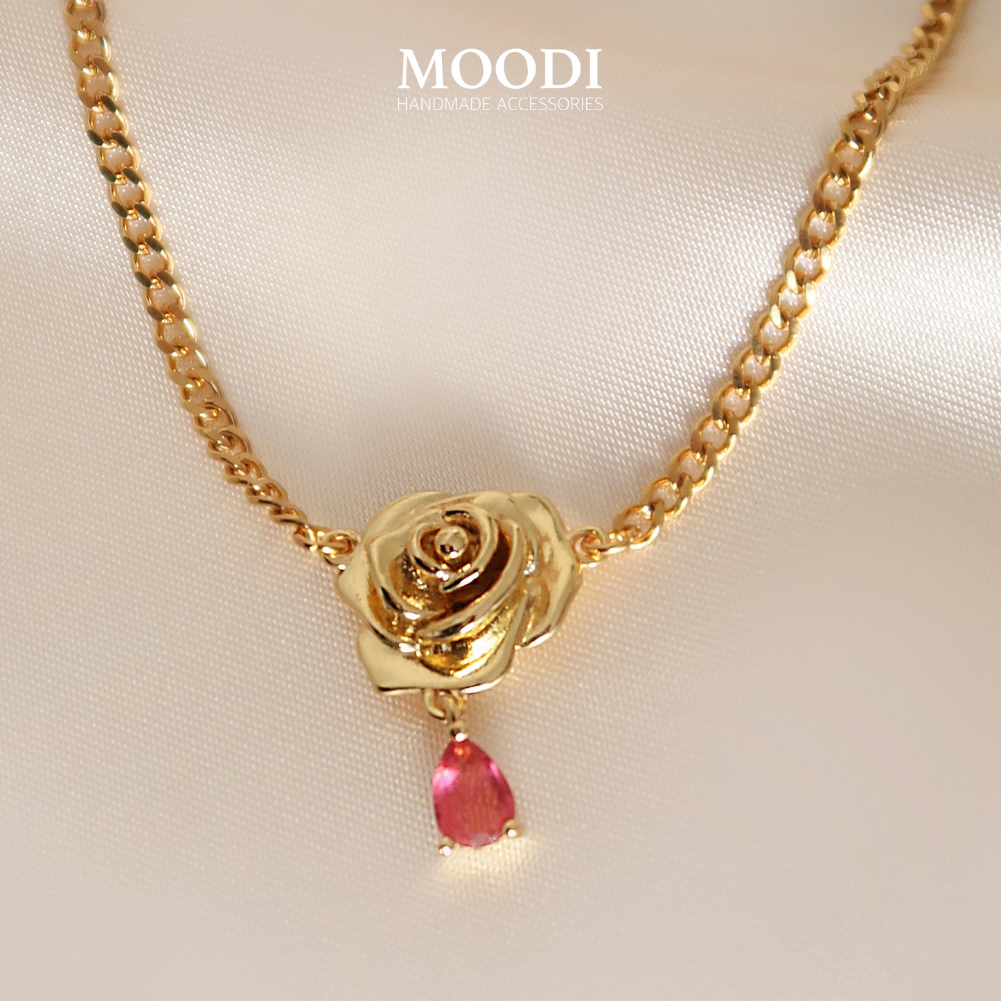 Колие "Red Rose Tear"