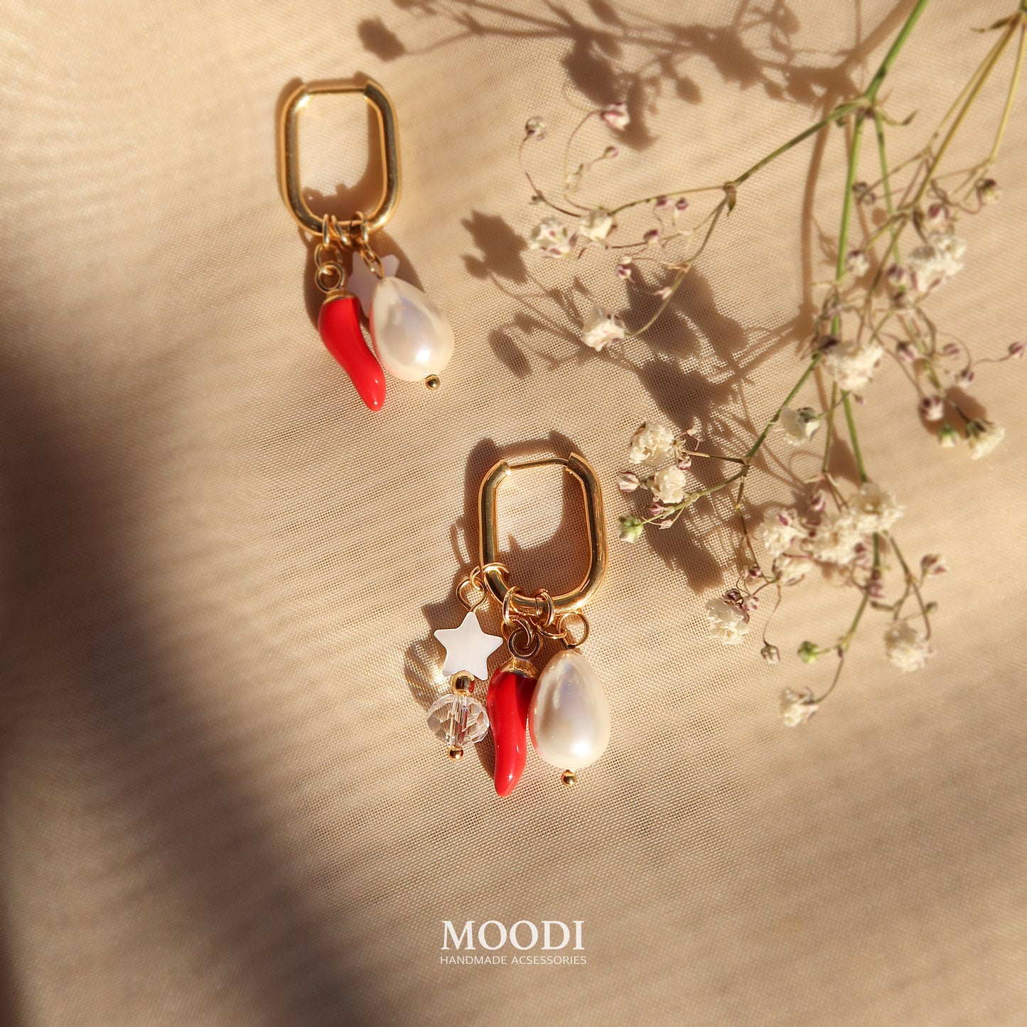 Обеци "Hot Chili" ( 3 in 1 )