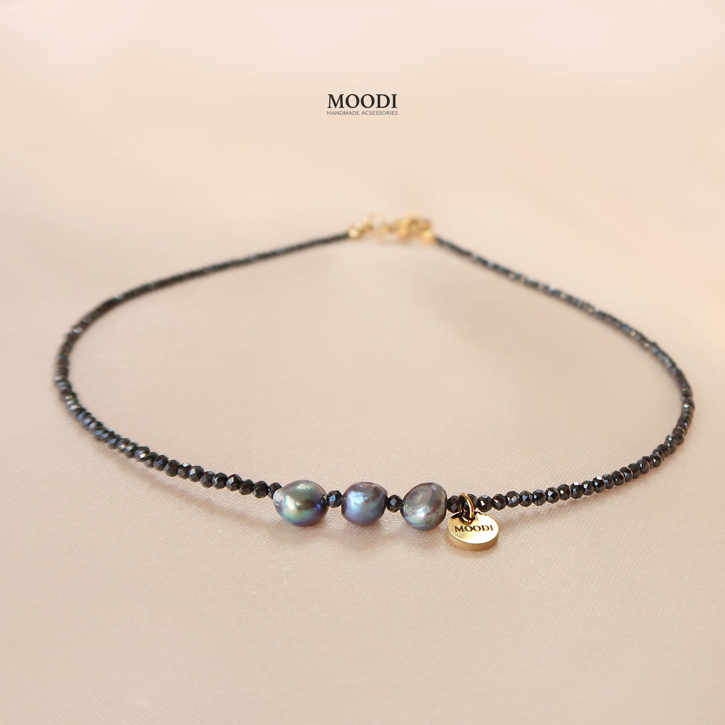 Kолие " Black Swarovski"